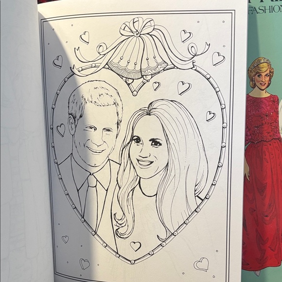 Royal Wedding Coloring and Paper Doll Books - Picture 5 of 16
